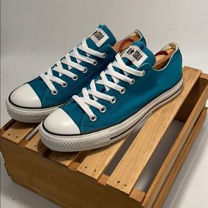 converse teal green shoes 1v537
